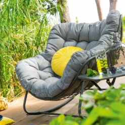 Fauteuil Bascule Extérieur Paopao Hespéride -Marché Meubles Magasin fauteuil bascule exterieur paopao hesperide 3