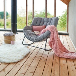 Fauteuil Bascule Extérieur Paopao Hespéride -Marché Meubles Magasin fauteuil bascule exterieur paopao hesperide 6