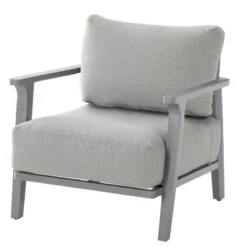 Fauteuil De Jardin Pulpy Gris Quartz Hespéride