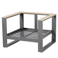 Fauteuil De Salon Emperia Graphite Hespéride -Marché Meubles Magasin fauteuil de salon emperia graphite hesperide 2