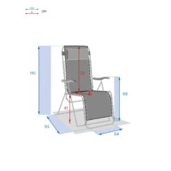 Fauteuil Détente D'extérieur Hespéride Silos Jade -Marché Meubles Magasin fauteuil detente d exterieur hesperide silos jade 6