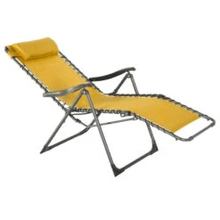 Fauteuil Détente D'extérieur Hespéride Silos Jaune Moutarde -Marché Meubles Magasin fauteuil detente d exterieur hesperide silos jaune moutarde 1 2