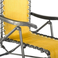 Fauteuil Détente D'extérieur Hespéride Silos Jaune Moutarde -Marché Meubles Magasin fauteuil detente d exterieur hesperide silos jaune moutarde 1 3