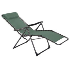 Fauteuil Détente D'extérieur Hespéride Silos Vert Olive -Marché Meubles Magasin fauteuil detente d exterieur hesperide silos vert olive 1 2