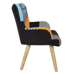 Fauteuil Enfant H67 Cm Patchwork Helsinki -Marché Meubles Magasin fauteuil enfant h67 cm patchwork helsinki 4