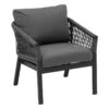 Fauteuil Extérieur 1 Place Oriengo Anthracite Hespéride -Marché Meubles Magasin fauteuil exterieur 1 place oriengo anthracite hesperide