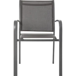 Fauteuil Extérieur Essentia Anthracite/graphite Hespéride 9 Fauteuil Extérieur Essentia Anthracite/graphite Hespéride -Marché Meubles Magasin fauteuil exterieur essentia anthracite graphite hesperide 2