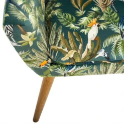 Fauteuil Motif Jungle Sango Atmosphera -Marché Meubles Magasin fauteuil motif jungle sango atmosphera 2