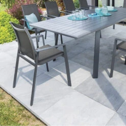 Fauteuil Pavane Hespéride Anthracite/graphite -Marché Meubles Magasin fauteuil pavane hesperide anthracitegraphite 2