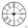 Horloge Chiffres Romains Vintage 70 Cm Gris Atmosphera -Marché Meubles Magasin horloge chiffres romains vintage 70 cm gris
