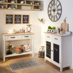 Horloge Chiffres Romains Vintage 70 Cm Gris Atmosphera 7 Horloge Chiffres Romains Vintage 70 Cm Gris Atmosphera -Marché Meubles Magasin horloge chiffres romains vintage 70 cm gris 2