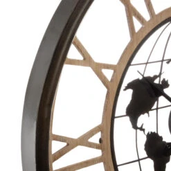 Horloge Métal D67 Monde Atmosphera -Marché Meubles Magasin horloge metal d67 monde atmosphera 3