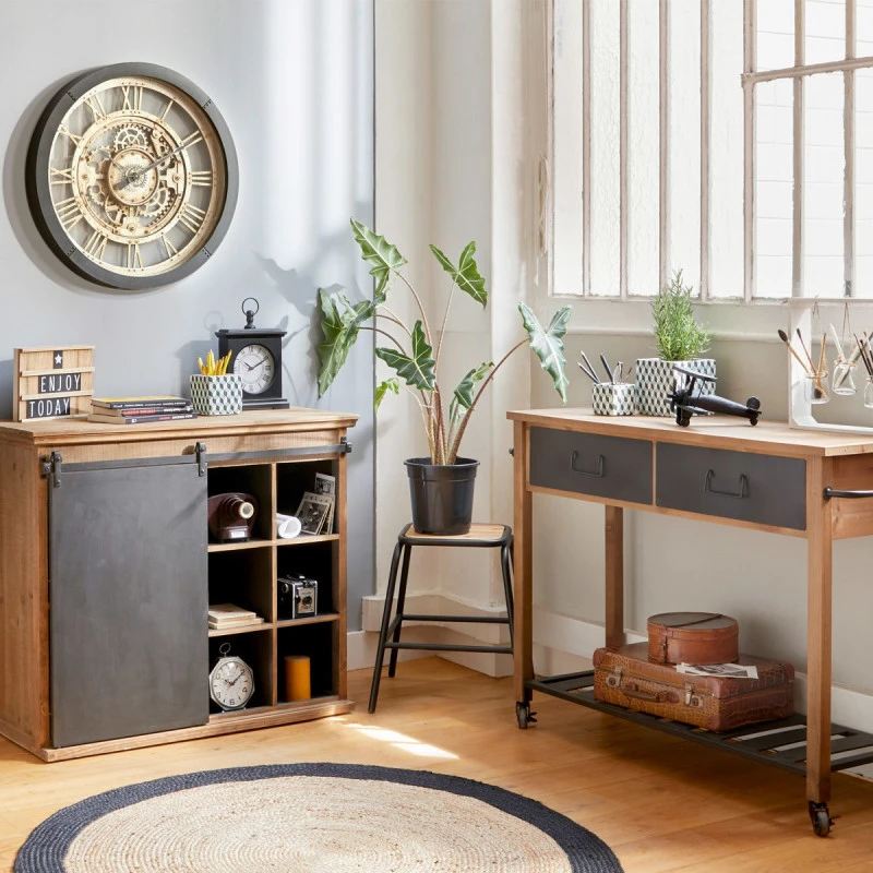 Horloge Style Mécanique 60 Cm Atmosphera 6 Horloge Style Mécanique 60 Cm Atmosphera – Image 4