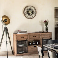 Horloge D57 Métal Méca Stella Atmosphera -Marché Meubles Magasin i 2