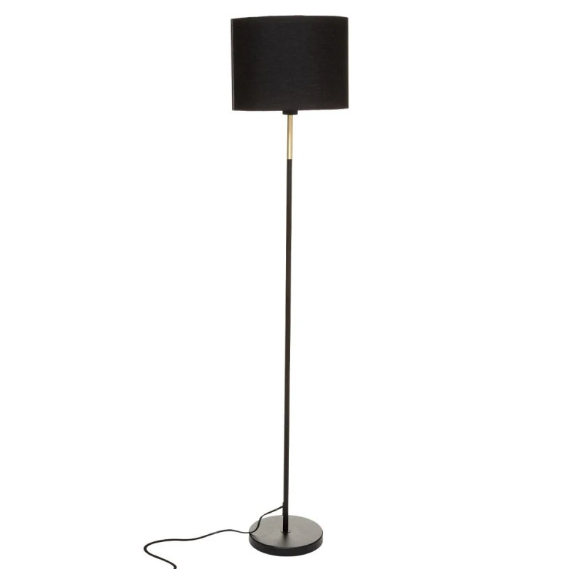 Lampadaire Droit Jule Noir Et Doré Atmosphera 3 Lampadaire Droit Jule Noir Et Doré Atmosphera