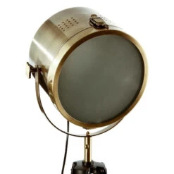 Lampadaire Métal Et Bois Ebor Bronze Atmosphera -Marché Meubles Magasin lampadaire metal et bois ebor bronze atmosphera h 152 cm 3