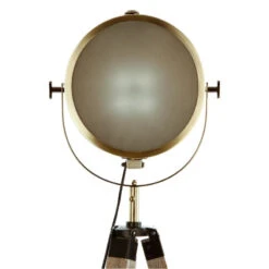 Lampadaire Métal Et Bois Ebor Bronze Atmosphera -Marché Meubles Magasin lampadaire metal et bois ebor bronze atmosphera h 152 cm 4