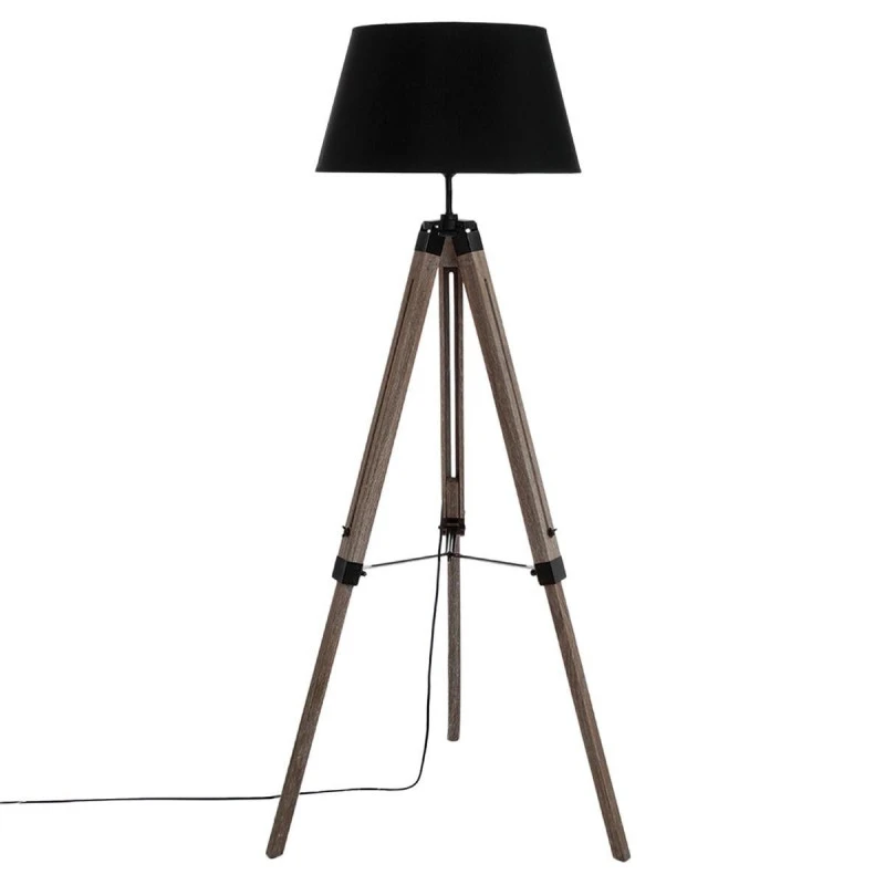 Lampadaire Trépied Runo Noir Atmosphera H 145 Cm 3 Lampadaire Trépied Runo Noir Atmosphera H 145 Cm