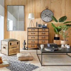 Lampe à Poser Bambou Trépied Runo Atmosphera -Marché Meubles Magasin lampe a poser bambou trepied runo atmosphera 2