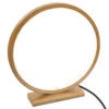 Lampe Bambou Ronde LEDs Diam 32 Cm Atmosphera -Marché Meubles Magasin lampe bambou ronde leds diam 32 cm atmosphera