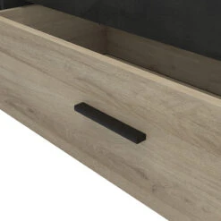 Demeyere Lit 140x190 Cm Pocket Naturel Et Noir -Marché Meubles Magasin lit 140x190 cm pocket naturel et noir 4