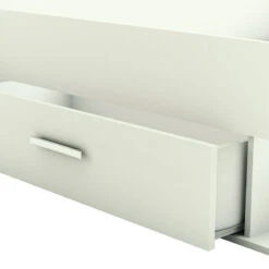 Demeyere Lit 140x190 Cm Pocket Blanc -Marché Meubles Magasin lit 2 places polly blanc 7