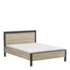 Demeyere Lit Kansas 2 Personnes 140x190 Cm -Marché Meubles Magasin lit kansas 2 personnes 140x190 cm