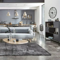 Tabouret De Bar Sasha Blanc Atmosphera -Marché Meubles Magasin lot 2 tabourets de bar sasha blanc 3