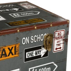 Malles Décor City Lot De 4 Atmosphera -Marché Meubles Magasin lot de 4 malles decor city 1