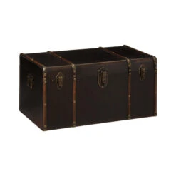 Malles Vintage British Flower - Lot De 3 - Atmosphera -Marché Meubles Magasin malles vintage british flower lot de 3 atmosphera 4