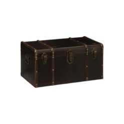 Malles Vintage British Flower - Lot De 3 - Atmosphera -Marché Meubles Magasin malles vintage british flower lot de 3 atmosphera 5