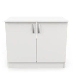 Demeyere Meuble Bas Blanc Sous évier 100 Cm Mammy -Marché Meubles Magasin meuble bas blanc sous evier 100 cm mammy 5