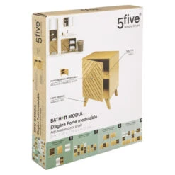 Meuble De Salle De Bain 1 Porte Bath'n Modul 5Five -Marché Meubles Magasin meuble de salle de bain 1 porte bath n modul 5five 1 2