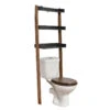 Meuble Dessus De WC 3 étagères En Acacia -Marché Meubles Magasin meuble dessus wc 3 etageres en acacia tendance