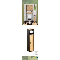 Meuble Réserve Et Dérouleur WC 1 Porte Cebu -Marché Meubles Magasin meuble reserve et derouleur wc 1 porte cebu 1