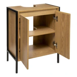 Meuble Sous Lavabo Avec étagère Tribecart -Marché Meubles Magasin meuble sous lavabo avec etagere tribecart 1