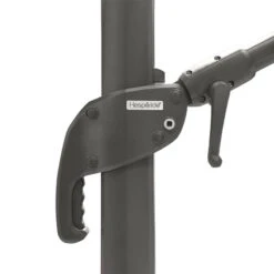 Parasol Décentré Eléa Inclinable Carré Bleu Canard Hespéride -Marché Meubles Magasin parasol decentre elea inclinable carre bleu canard hesperide 4