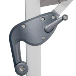 Parasol Déporté Carré Equador Ardoise Hespéride -Marché Meubles Magasin parasol deporte carre equador ardoise hesperide 1 5