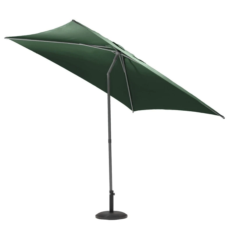 Parasol Droit Carré 2,5x2,5m Soya Vert Olive Hespéride 5 Parasol Droit Carré 2,5x2,5m Soya Vert Olive Hespéride – Image 3