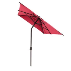 Parasol Mat Central 2x3 M Loompa Grenade Hespéride -Marché Meubles Magasin parasol mat central 2x3 m loompa grenade hesperide 2