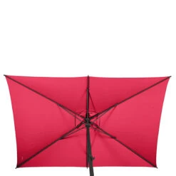 Parasol Mat Central 2x3 M Loompa Grenade Hespéride -Marché Meubles Magasin parasol mat central 2x3 m loompa grenade hesperide 4