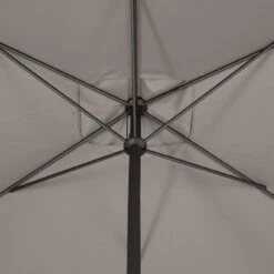 Parasol Mat Central 2x3 M Loompa Taupe Hespéride -Marché Meubles Magasin parasol mat central 2x3 m loompa taupe hesperide 5