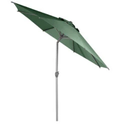 Parasol Mat Central Rond 3m Loompa Olive Hespéride -Marché Meubles Magasin parasol mat central rond 3m loompa olive hesperide 1 2
