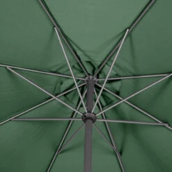 Parasol Mat Central Rond 3m Loompa Olive Hespéride -Marché Meubles Magasin parasol mat central rond 3m loompa olive hesperide 1 4