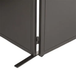 Paravent En Métal Soul 170 Cm Gris Atmosphera -Marché Meubles Magasin paravent en metal soul 170 cm gris atmosphera 1 2