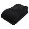 ATMOSPHERA Plaid Grand Modèle Microfibre 180x230 Cm Noir -Marché Meubles Magasin plaid grand modele microfibre 180x230 cm noir