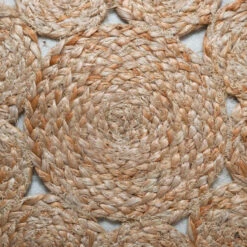 Pouf En Jute Ajouré 43x18 Atmosphera -Marché Meubles Magasin pouf en jute ajoure 43x18 atmosphera 3