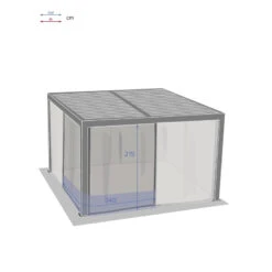 Rideaux Moustiquaires Pour Tonnelle Majaé 3,6x3,6 M Hespéride -Marché Meubles Magasin rideaux moustiquaires pour tonnelle majae 36x36 m hesperide 1