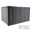 Rideaux Opaques Pour Tonnelle Belize 3,8x3m Hespéride -Marché Meubles Magasin rideaux opaques pour tonnelle belize 38x3m hesperide