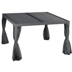 Rideaux Pour Tonnelle Majaé 3,6x3,6 M Hespéride -Marché Meubles Magasin rideaux pour tonnelle majae 36x36 m hesperide 1 1